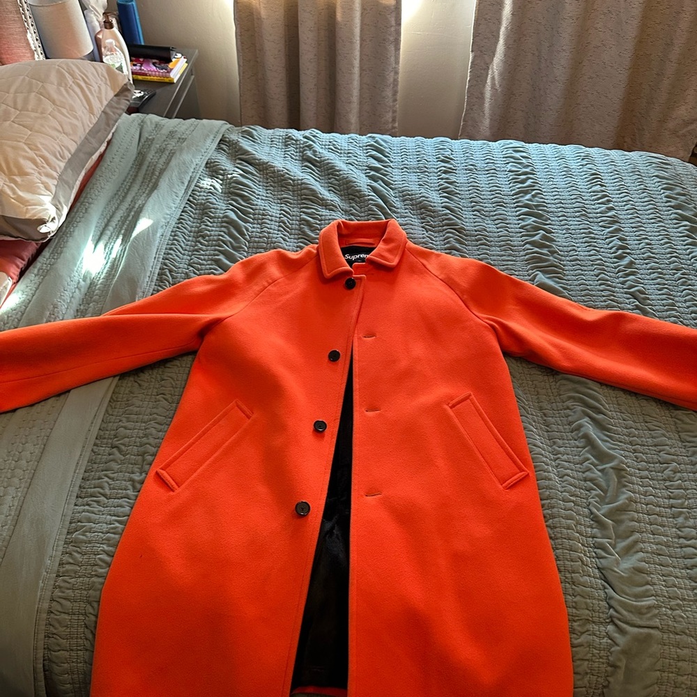 Supreme Wool Trench Coat